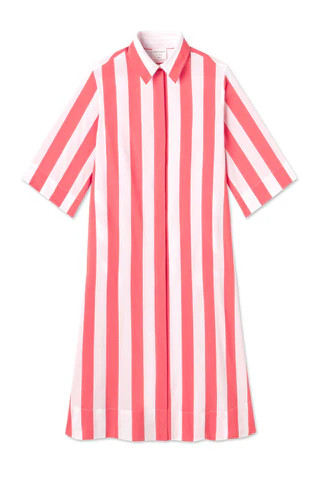 Marnie Caftan in Granita Stripe | Lake Pajamas