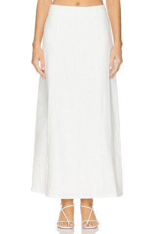Sancia The Fallon Skirt in White from Revolve.com | Revolve Clothing (Global)