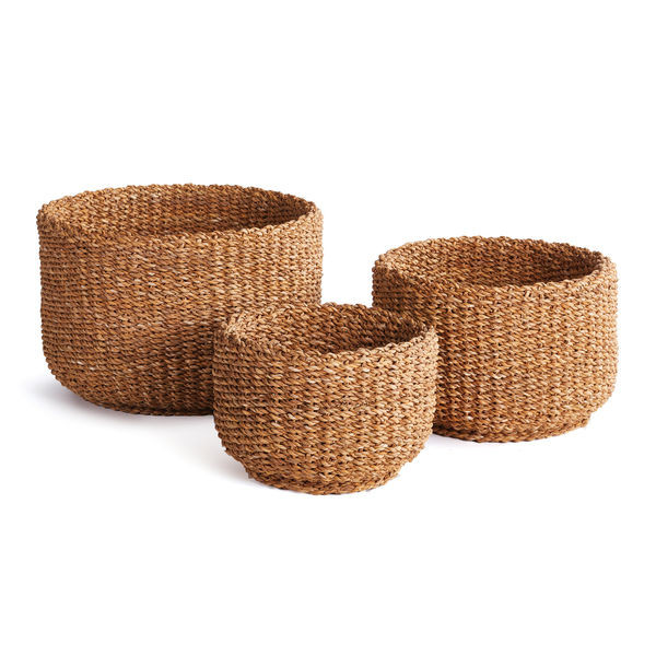 Seagrass Cylindrical Baskets, Set Of 3
     
  10% OFF | Scout & Nimble