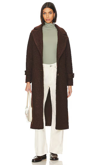 Presley Coat in Coco | Revolve Clothing (Global)