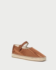 Clover Nutmeg Moiré Espadrille | Loeffler Randall