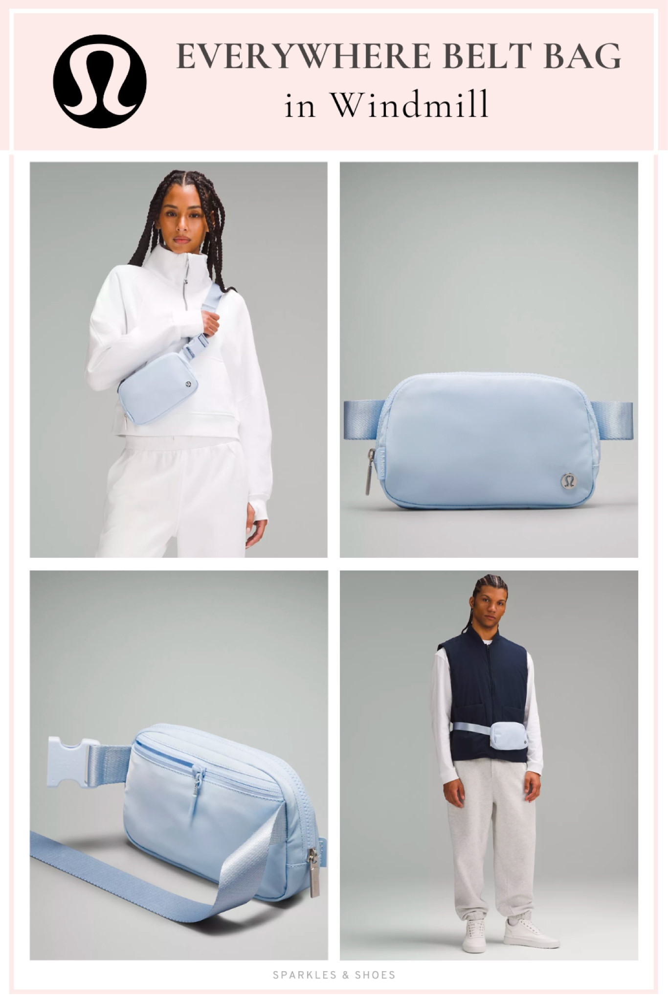 The famed Lululemon Everywhere Belt Bag 1L now comes in two new shades and this is the Windmill blue, so pretty!

Phone, keys, wallet. Keep them close in this versatile belt bag that helps you get out the door and on to your next adventure.

#lululemon #lightblue #newin #lightpink #unisex #beltbag 


#LTKMostLoved #LTKfindsunder50 #LTKfitness