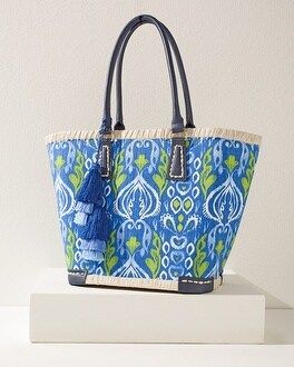 Printed Canvas Tote | Chico's
