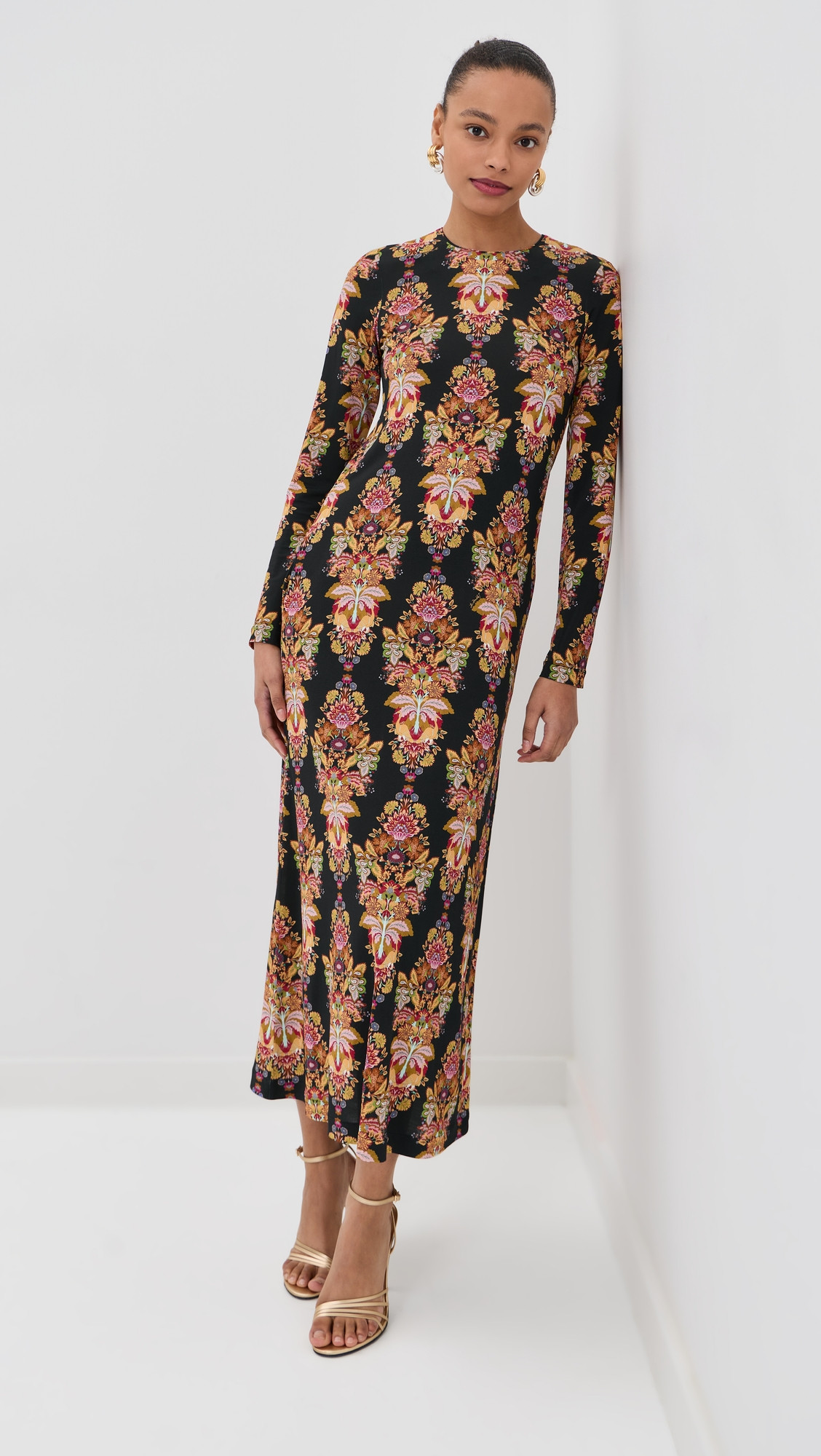 La DoubleJ Long Sleeve Swing Dress Cornucopia S | Shopbop