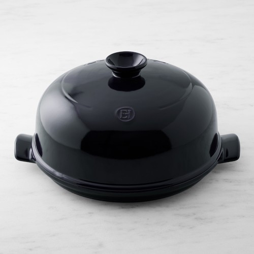 Emile Henry French Ceramic Bread Cloche, Navy | Williams-Sonoma