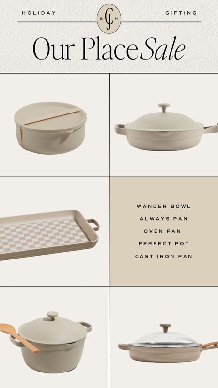 Cyber Week at Our Place. Their best selling cookware is on sale for a limited time! The always pan is one of my favorite cookware pieces! Perfect holiday gifts  Perfect pot, baking pan, travel salad container, cast iron pan. Cella Jane 

#LTKhome #LTKstyletip #LTKCyberweek