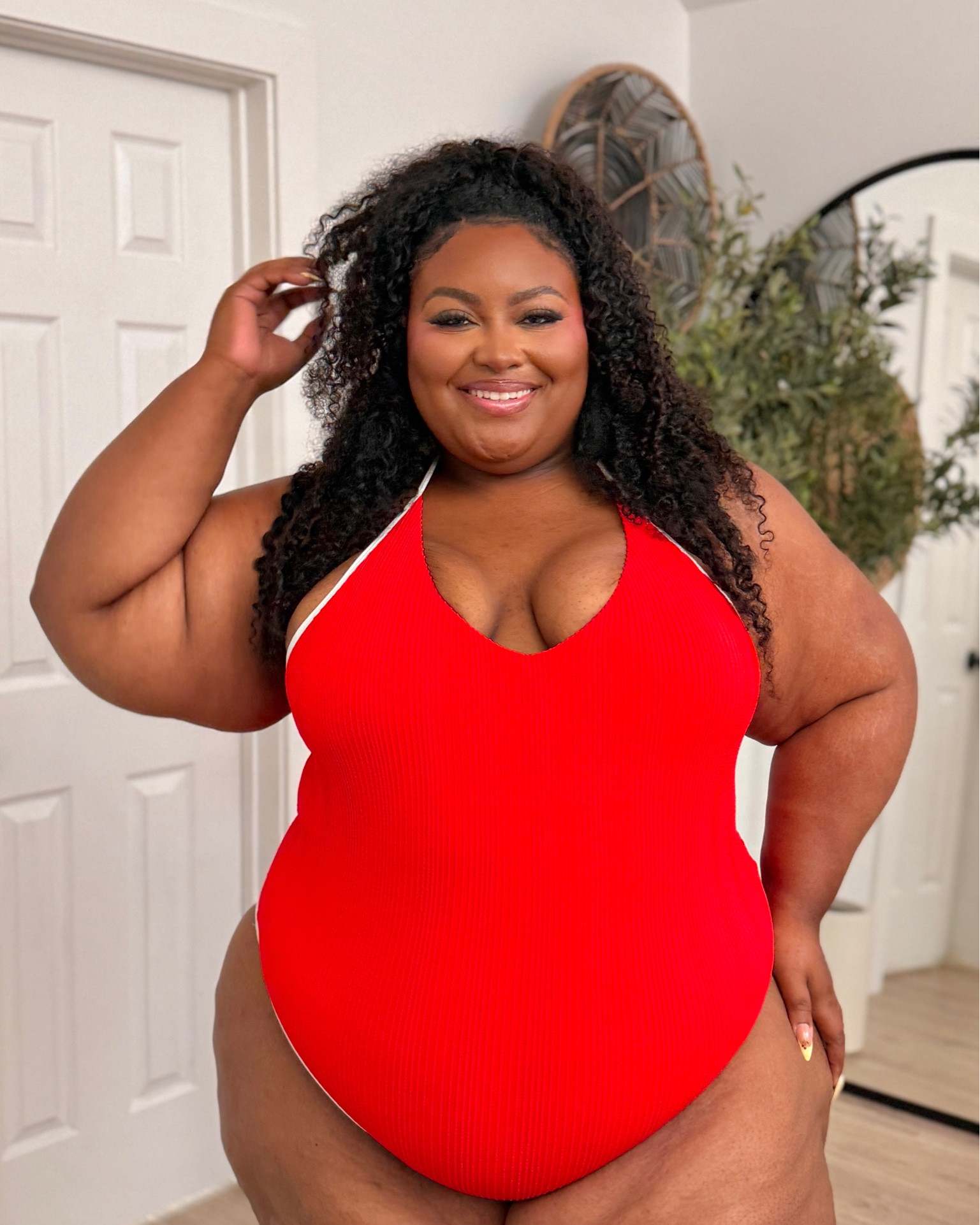Fiery Red Swimsuit sure to be a showstopper this summer! 🔥

#LTKPlusSize #LTKMidsize #LTKSwim