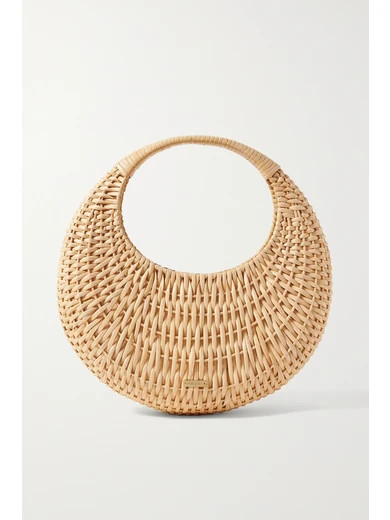 Cult Gaia - Taja Rattan Tote - Beige | NET-A-PORTER (US)
