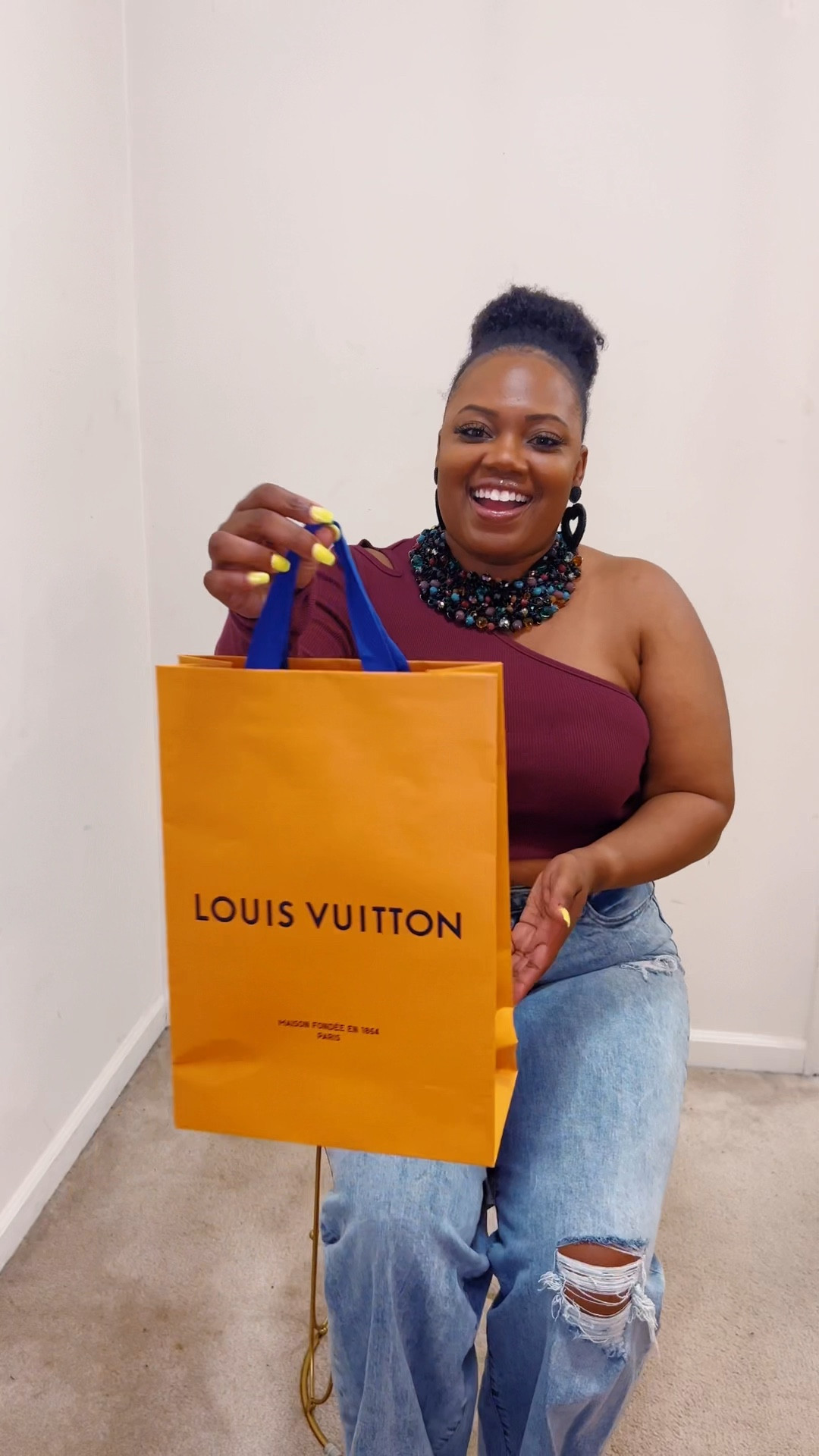 Louis Vuitton Black Vivienne and Beyond Silk Bandeau