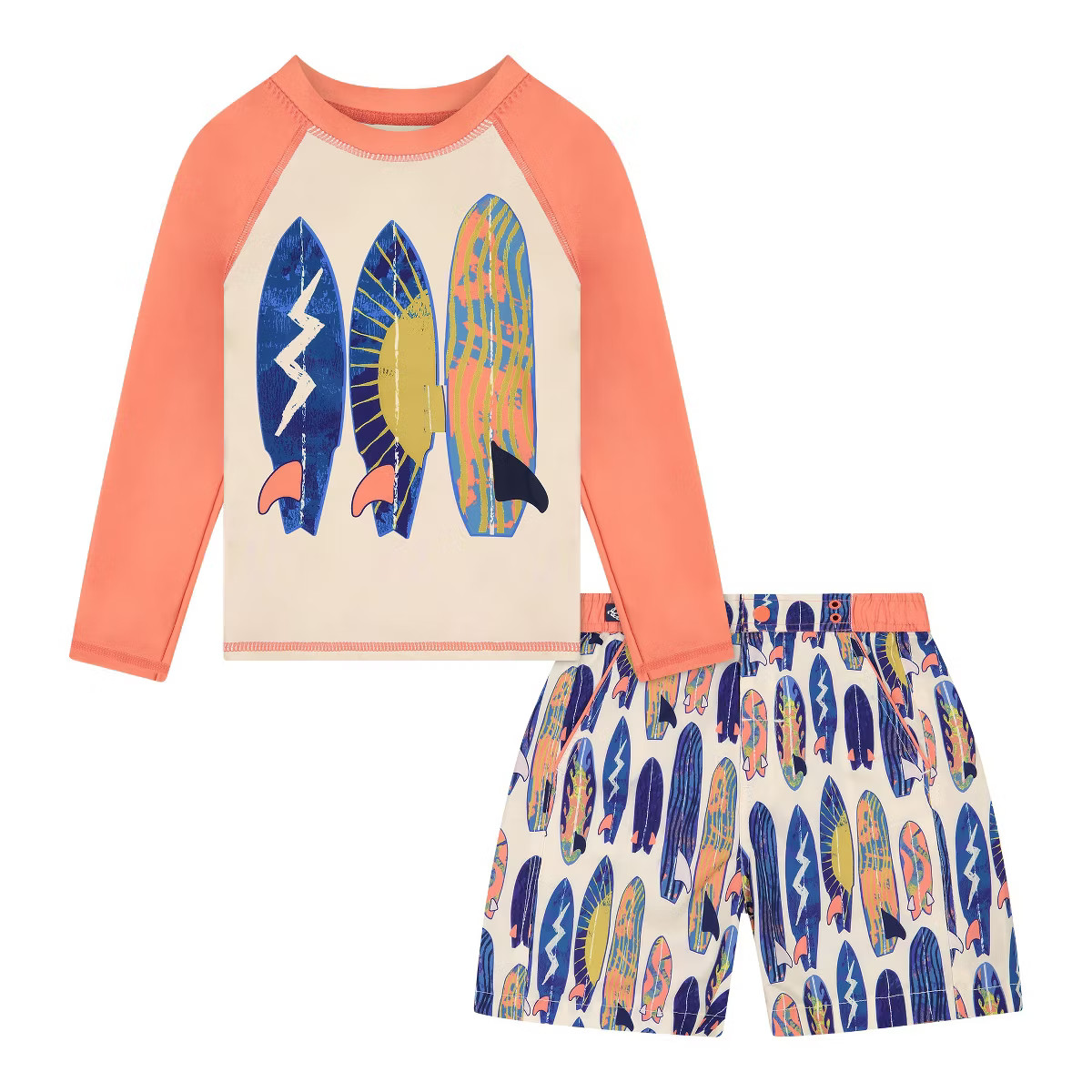 Andy & Evan  Toddler BOYS 2-PIECE RASHGUARD  SWIM SET | Target