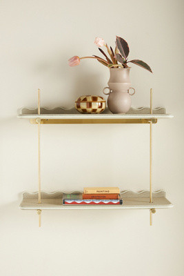 Adrie Two-Tier Shelf | Anthropologie (US)