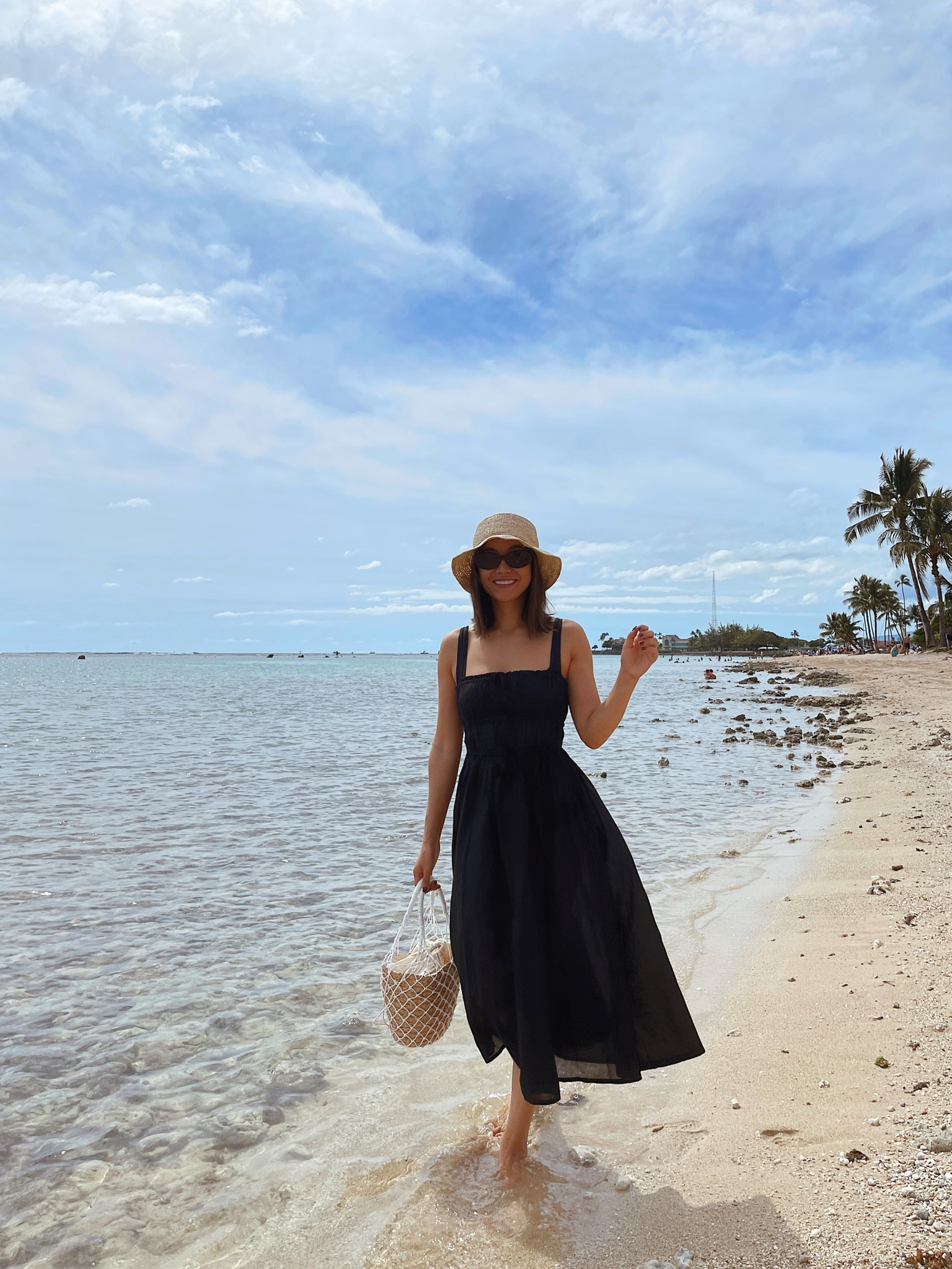 Beach vacation outfit:

• Coverup - @Jcrew love this swimsuit coverup! It’s so light and perfect for throwing on and heading to dinner after the beach! Wearing xs 
• straw bucket hat - xs/s
• tote 

#injcrew #ad

#LTKtravel #LTKunder100 #LTKstyletip