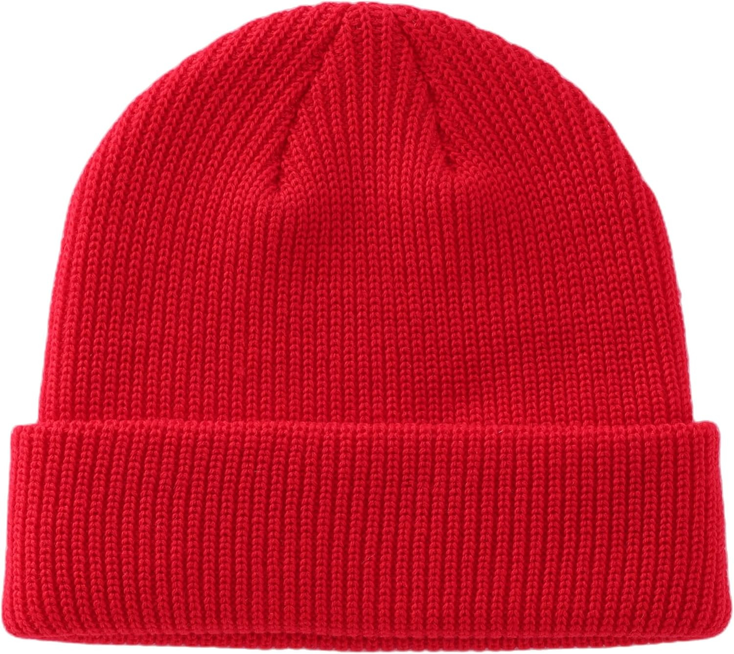 Connectyle Classic Men's Warm Winter Hats Acrylic Knit Cuff Beanie Cap Daily Beanie Hat | Amazon (US)