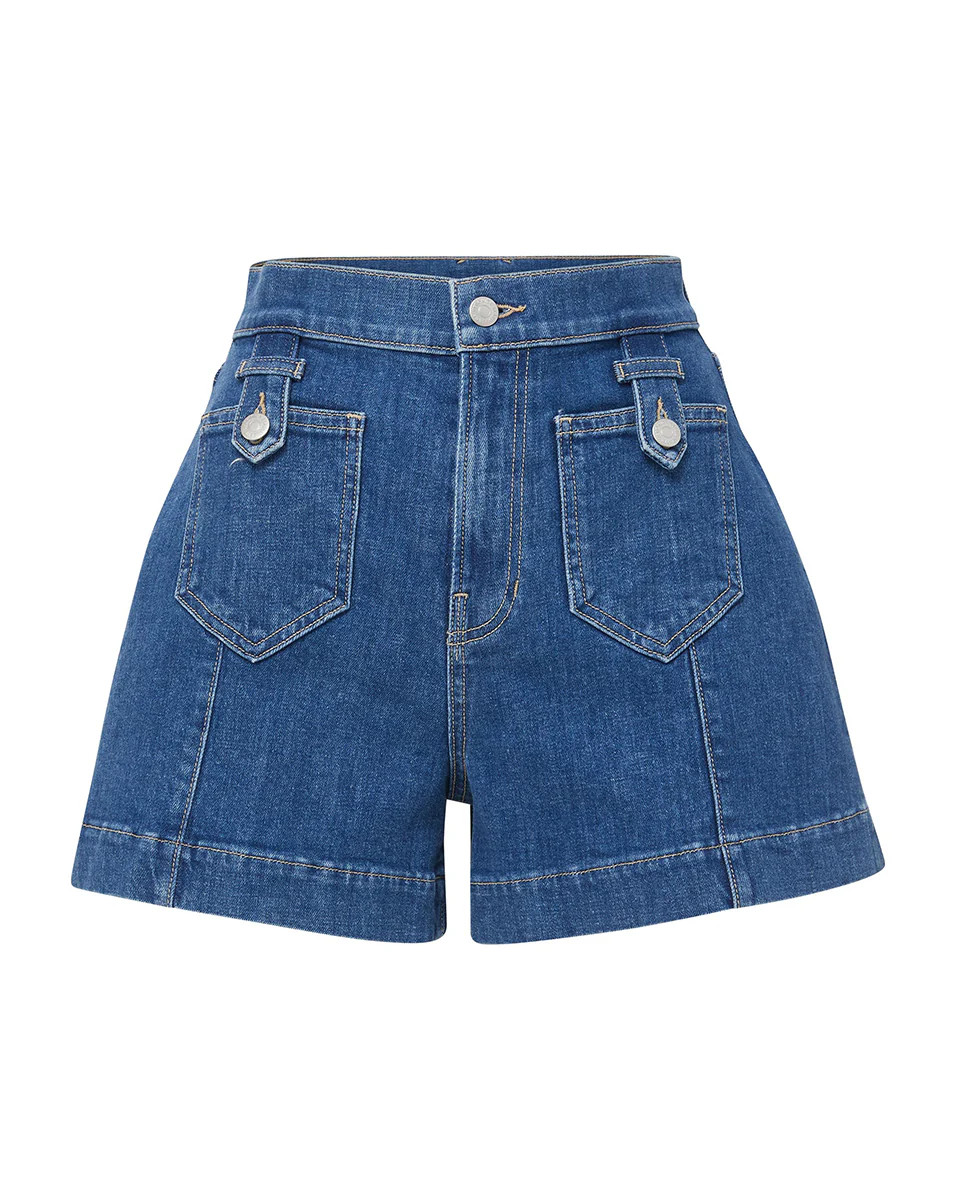 Darnele Short | Tab Pockets | Veronica Beard