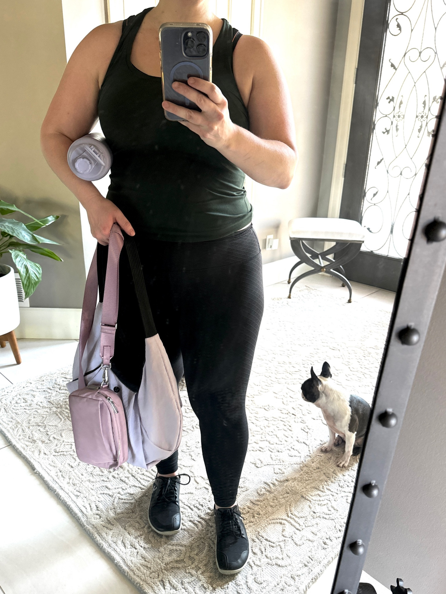 Todays workout/lululemon - 7 rounds of burpees and some rowing mixed in. Lululemon bag❤️

#LTKFitness #LTKOver40 #LTKActive