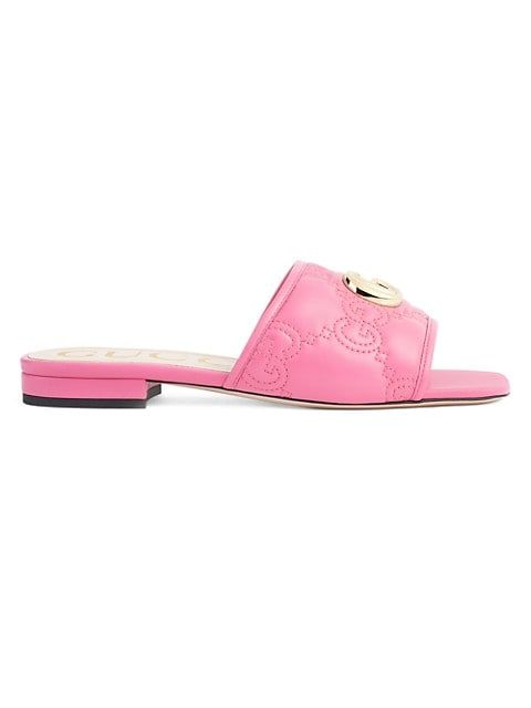 Jolie GG Logo Sandals | Saks Fifth Avenue