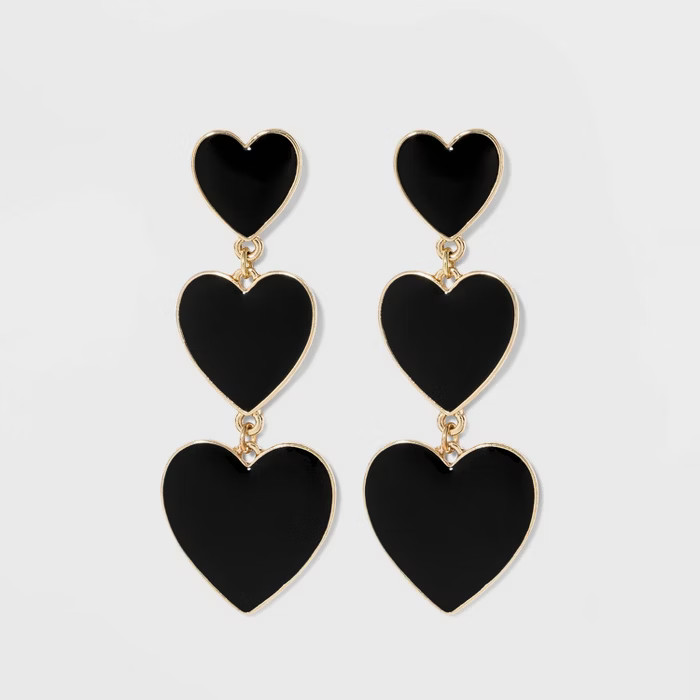 SUGARFIX by Baublebar Graduating Heart Drop Earrings | Target