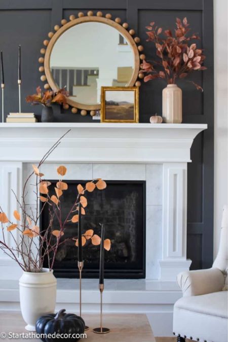 My fall mantel is one of my favorite spaces in our home! Fall decor, home decor, Brooke start at home 

#LTKSeasonal #LTKhome #LTKHoliday