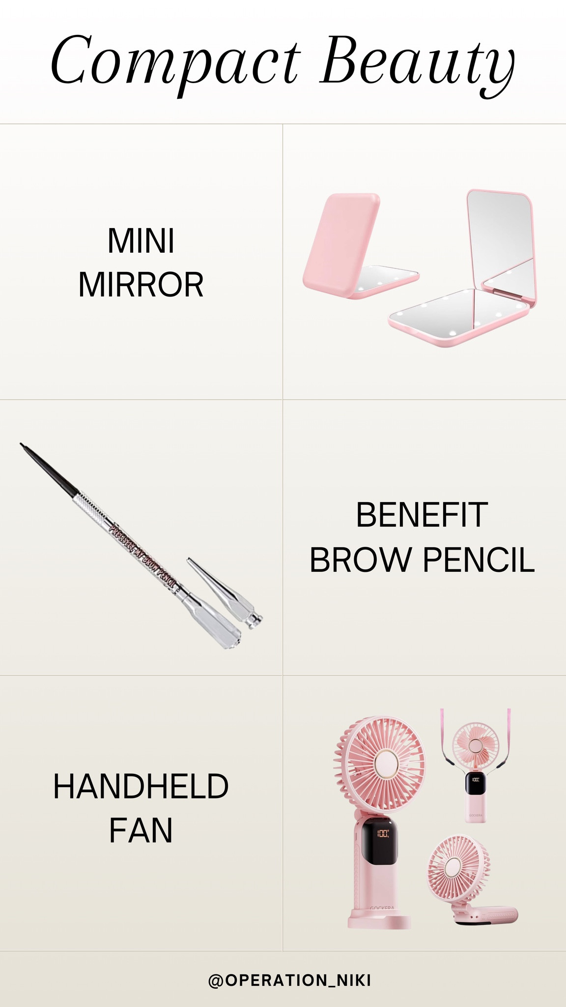 I love being able to take my beauty essentials everywhere with me! 

Follow for more @OPERATION_NIKI on IG, TikTok, & Facebook

sahm, mom essentials, morning routine, life hack, selfcare, spa day, home, self care day, self care ideas, summer perfume, summer vacation, hygiene, travel outfit, summer dress, fragrances, stay at home mom, skin care routine, vlog

#LTKFindsUnder100 #LTKFindsUnder50 #LTKHome