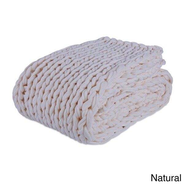 Berkshire Blanket Twice Knitted Chunky Throw - 50-inch x 60-inch | Bed Bath & Beyond