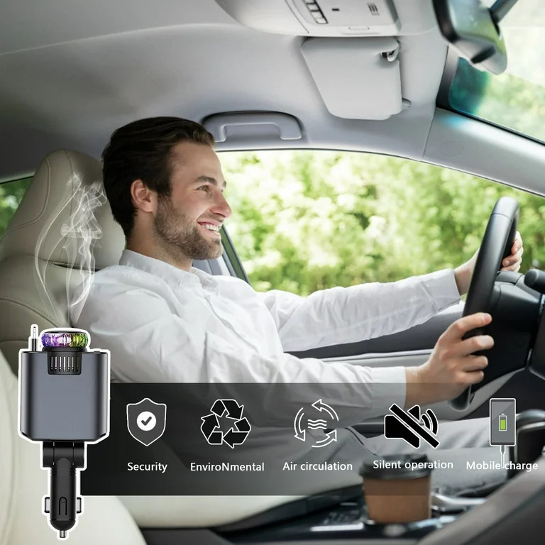 Reusable Essential Oil Car Air Freshener, Aromatherapy Scent Diffuser with Long-Lasting Fragrance... | Walmart (US)