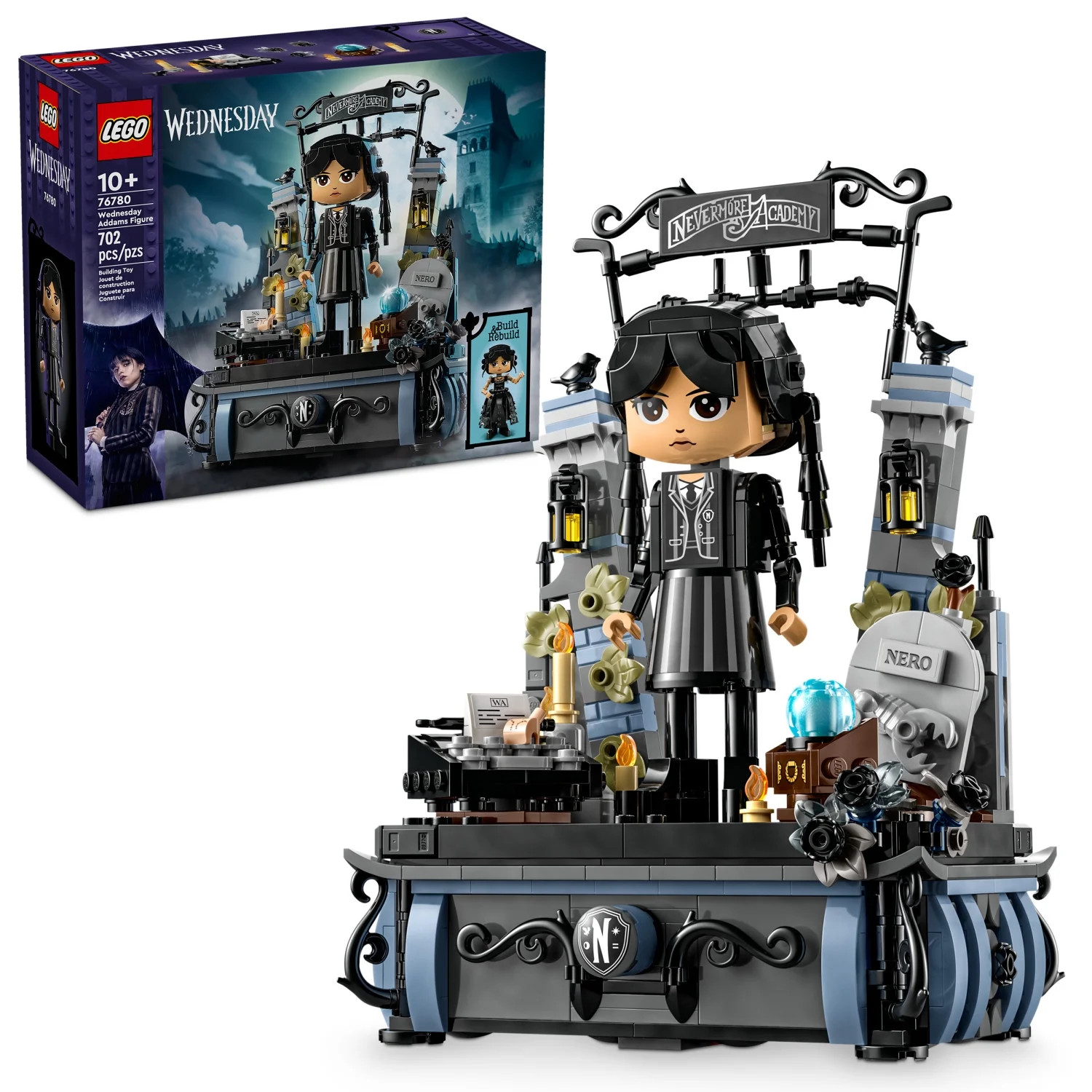 LEGO Wednesday Addams Figure - Building Toy for Kids, Girls & Boys, Ages 10+ - Collectible Wednes... | Walmart (US)