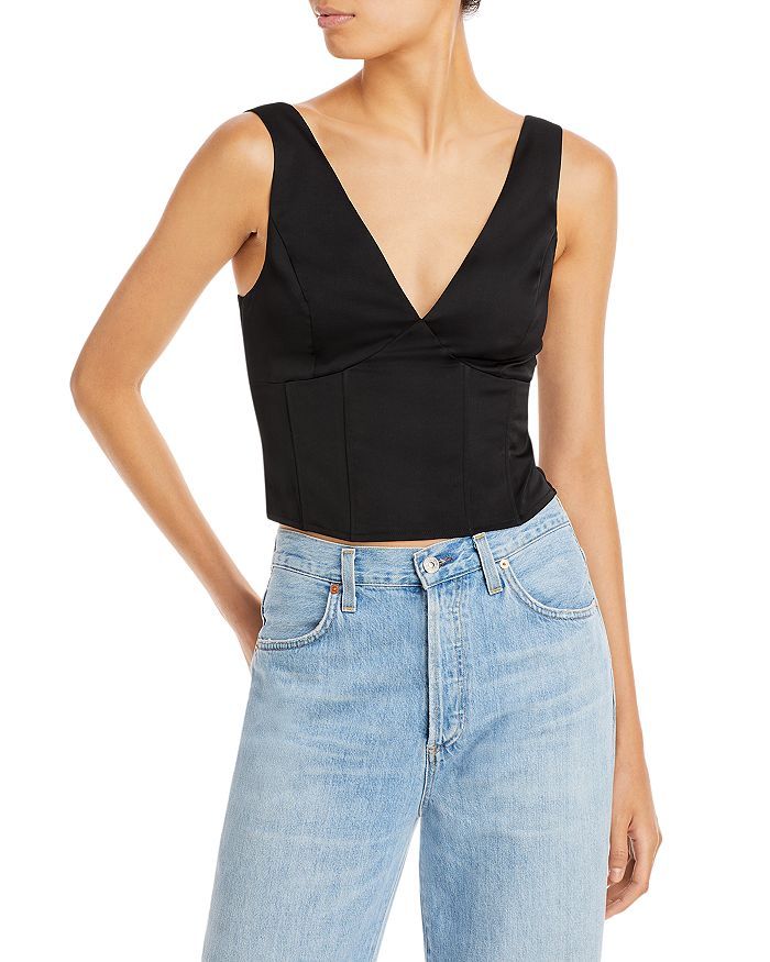 Stitched V Neck Bodice - 100% Exclusive | Bloomingdale's (US)