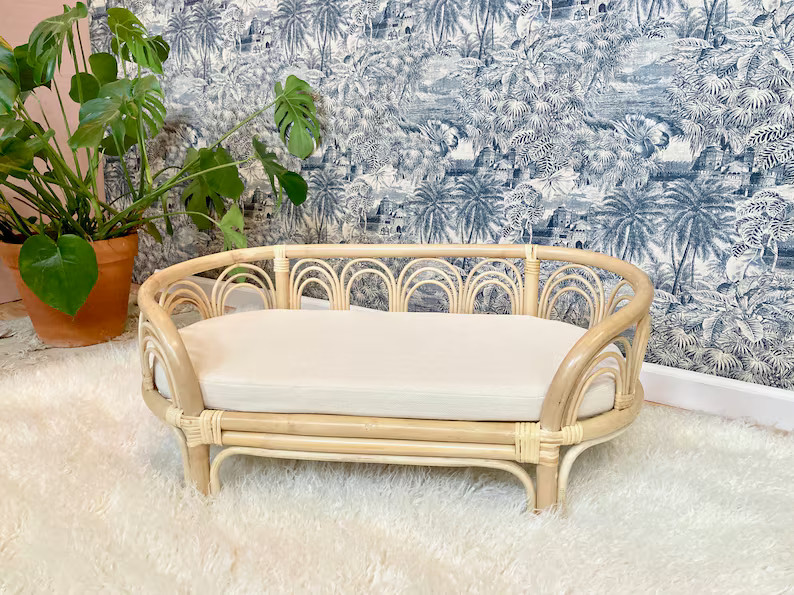 PRE-ORDER Sunrise Rattan Pet Bed | Etsy Australia | Etsy (AU)