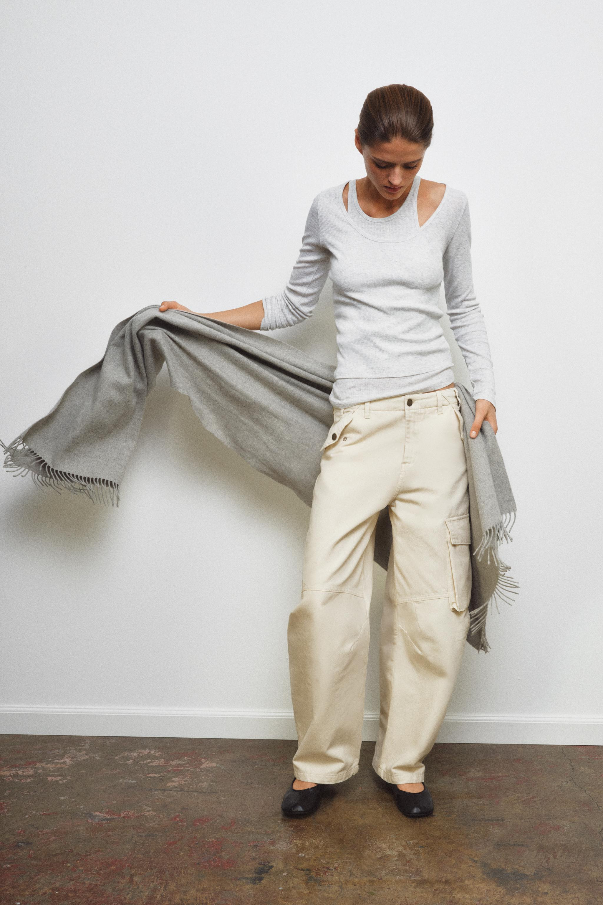 DOUBLE RIBBED T-SHIRT | Zara UK