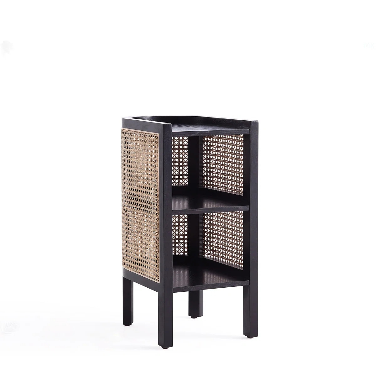 End Table In Black And Natural | Wayfair North America