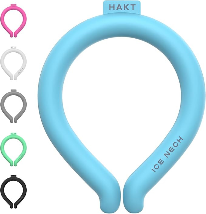 Neck Cooling Tube, Wearable Cooling Neck Wrap for Hot Summer, Reusable 18℃/64℉ Ice Ring Neck ... | Amazon (US)