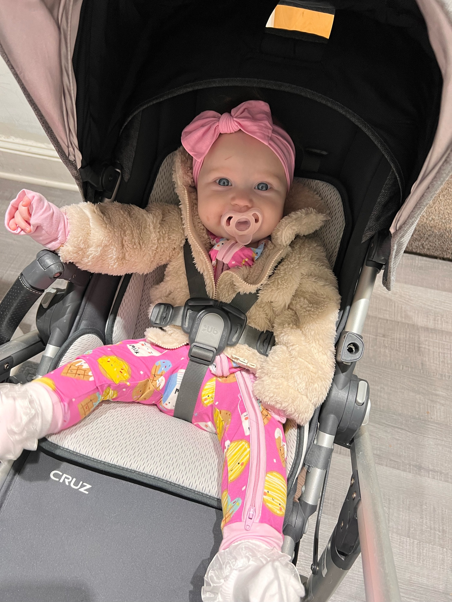 The softest baby girl long sleeve pajamas! They are bamboo and easily her nicest pair, they can last up to 6 months as well so we’ll worth the $$ #LTKbaby 

#LTKfindsunder50 #LTKkids