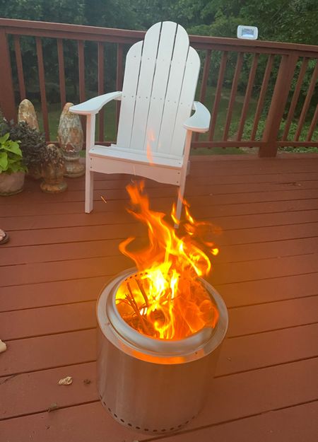 Patio season! 

I love this portable fire pit, that is deck safe. 

#LTKFind #LTKhome #LTKSeasonal