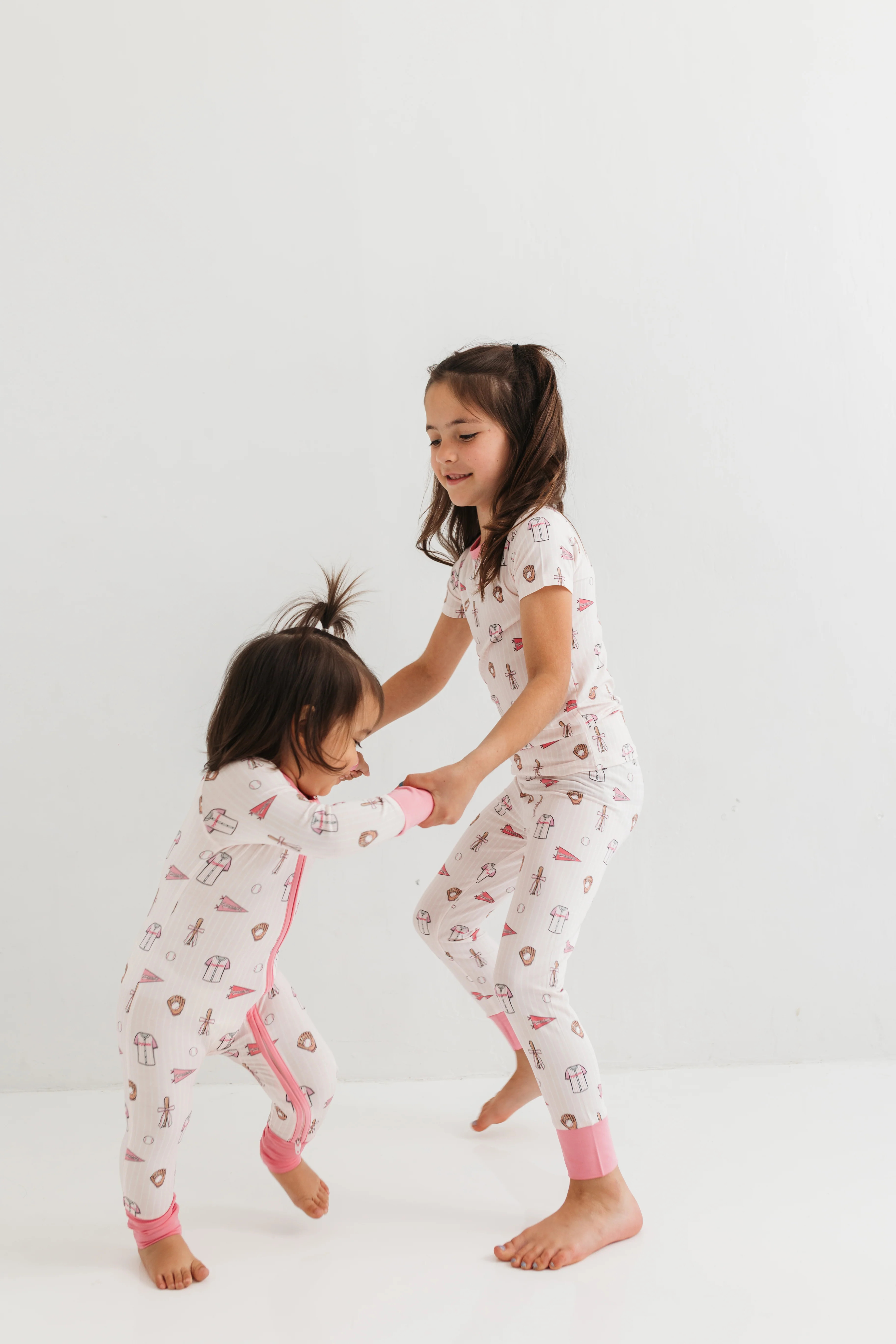 Pink Baseball Two Piece Set | In My Jammers