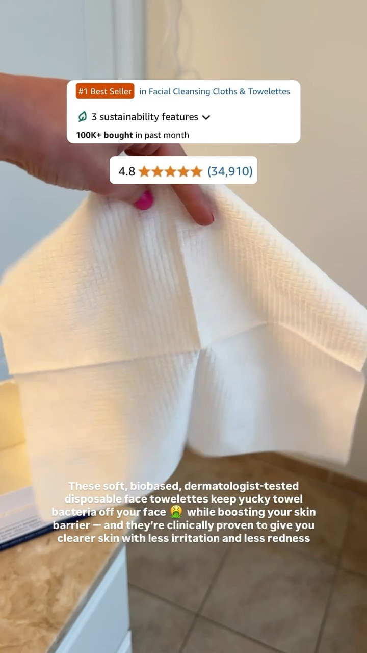 These disposable face towels are amazing for boosting your skin barrier + keeping nasty germs off your face! They’d make a great gift for any gal! 

#LTKGiftGuide #LTKBeauty #LTKgrwm