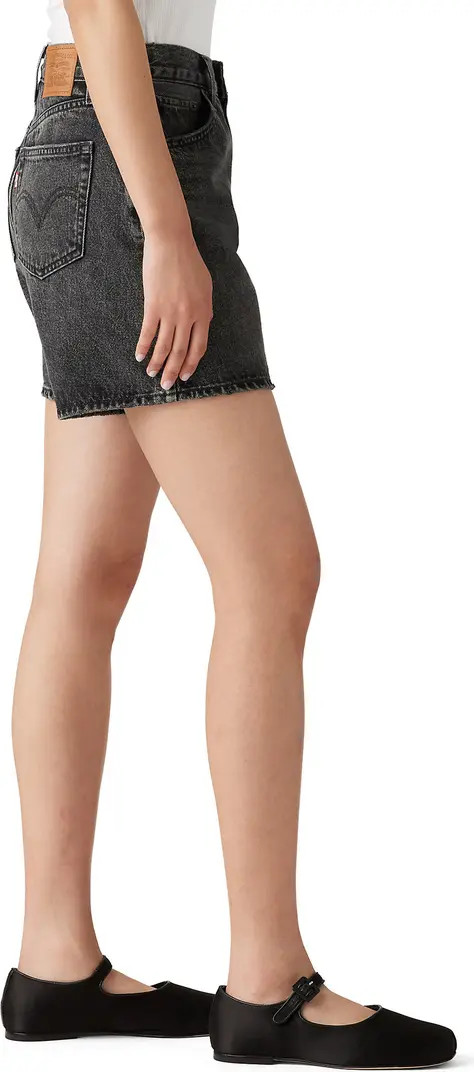 High Waist Mid Thigh Baggy Denim Shorts | Nordstrom