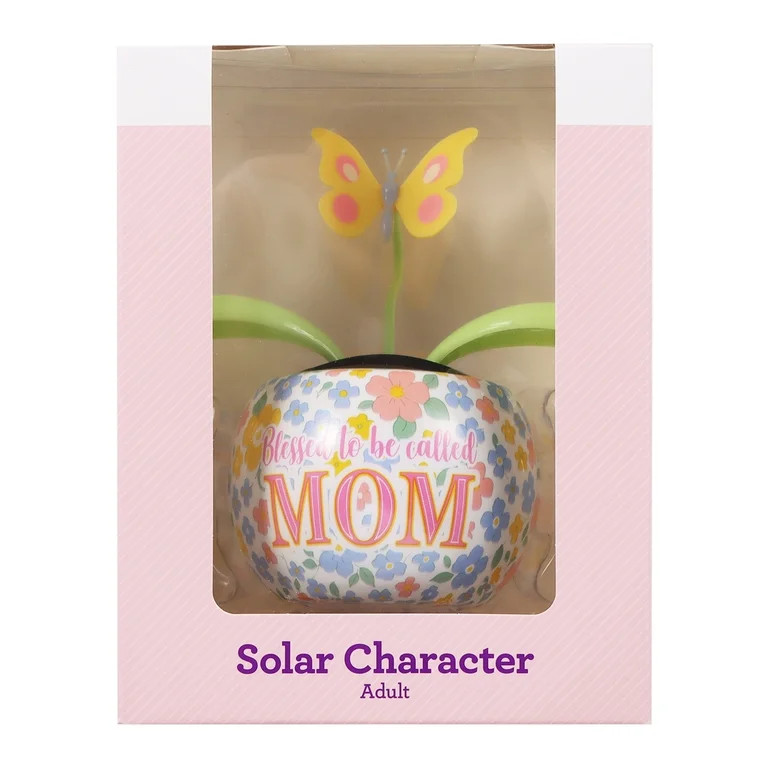 Blessed To Be Called Mom Butterfly Solar Character, 4.5", Mother's Day by Way To Celebrate | Walmart (US)