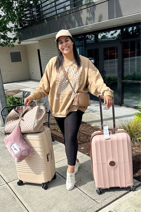 Travel outfit of the day! 

// midsize, mid size, size 12, travel outfit idea, casual outfit idea, travel accessories, travel must haves, amazon travel finds, amazon fashion

#LTKunder50 #LTKtravel #LTKcurves