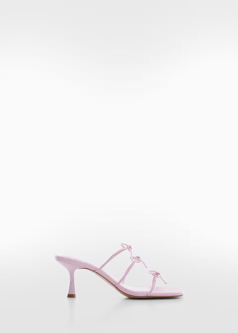 Bows leather sandals | MANGO (US)