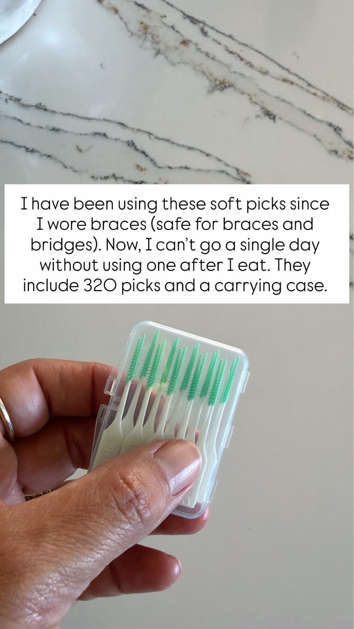 Once you start using these you won’t be able to stop! I can’t stand to have anything stuck between my teeth.

#LTKOver40 #LTKMidsize #LTKselfcare