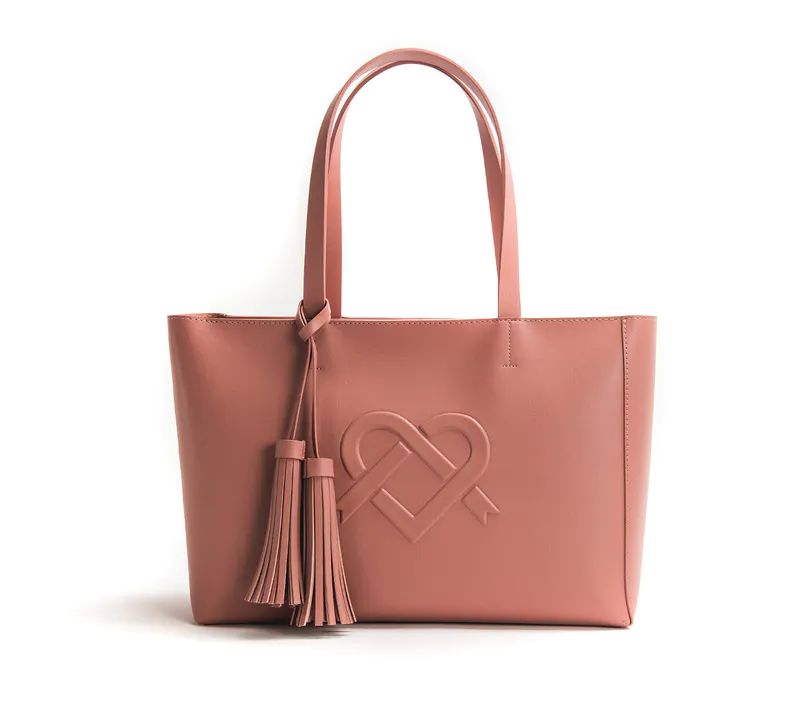 GUNAS New York Tippi - Blush Vegan Tote Bag - Pink | Verishop