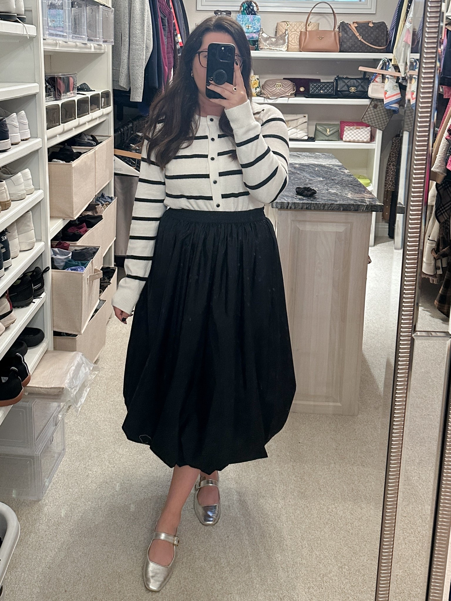 Love this bubble skirt! It’s cute with a tee and sneakers too! I’m wearing my true size medium 

#LTKStyleTip #LTKMidsize #LTKPetite