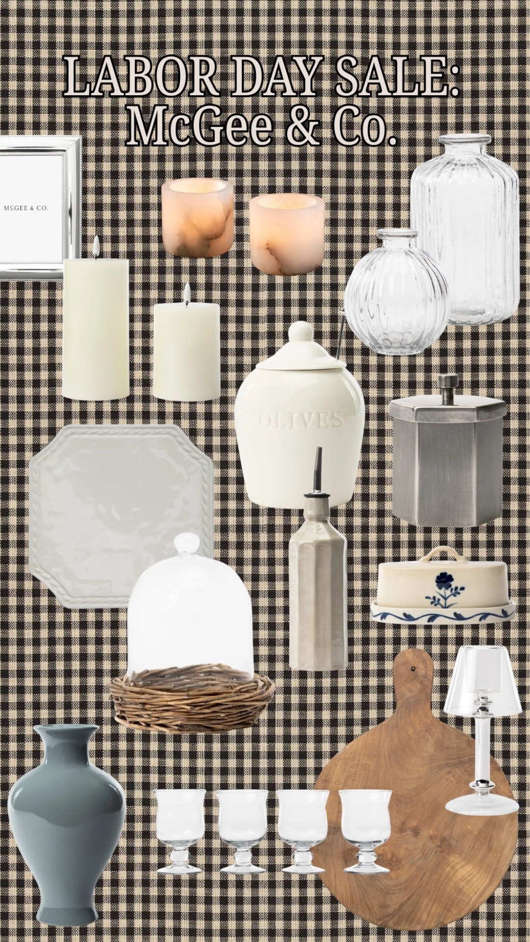 Shop the @mcgeeandco Labor Day Sale!  Up to 30% off my decor favs!  I’m ordering the olive jar and cloche for sure!  #mcgeeandco #labordaysale #laborday

#LTKHome #LTKSaleAlert