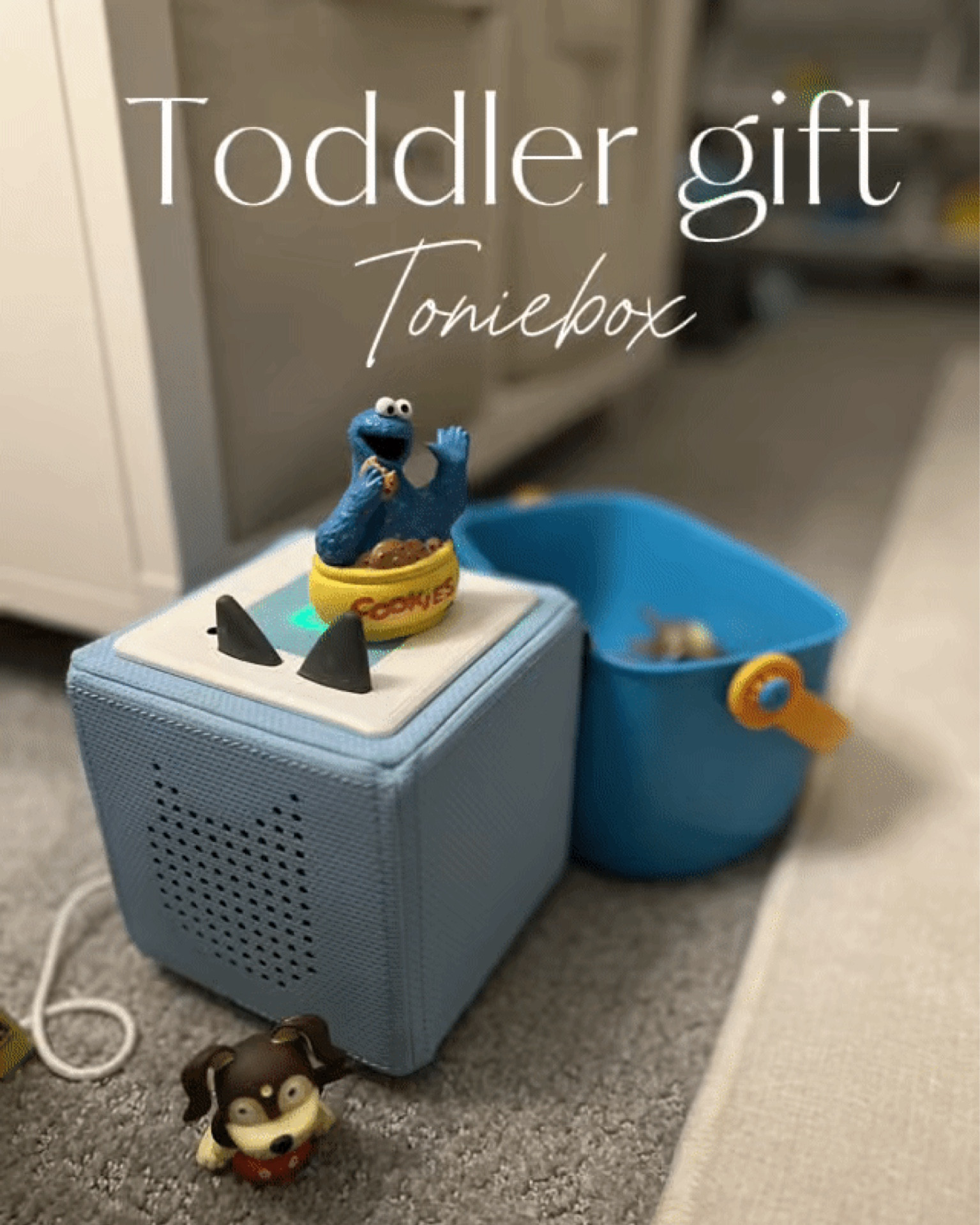 The toniebox is one of my favorite things for a toddler and kids! It plays so many stories and songs! We love the Cookie Monster tonie! 
Toddler gift, kid gift, kids toys, toniebox 

#LTKHoliday #LTKGiftGuide #LTKKids