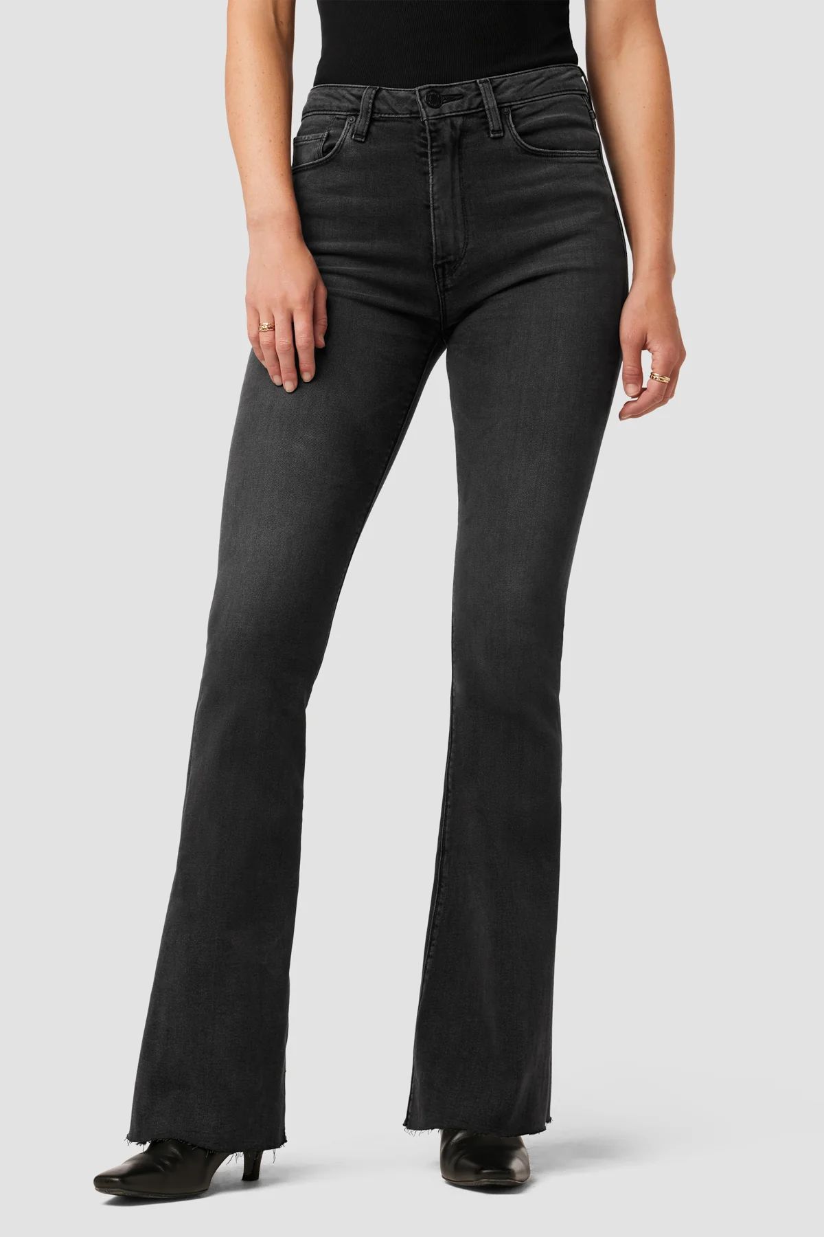 Holly High-Rise Flare Petite Jean | Hudson Jeans