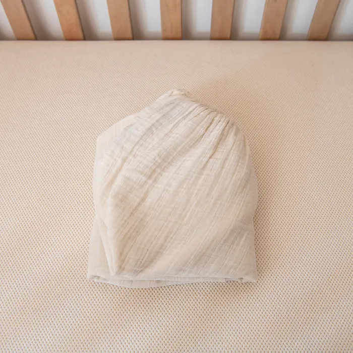 Organic Breathable Muslin Crib Sheets | Naturepedic