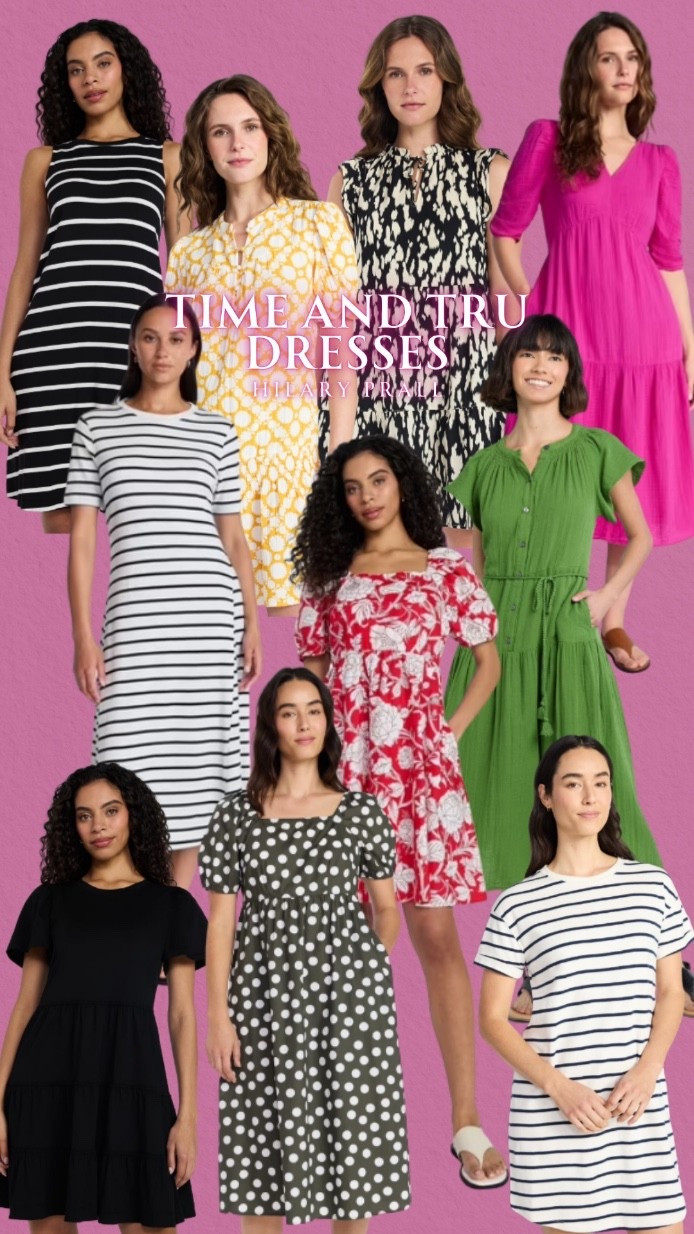 So many great dresses from Time and Tru and they’re such great prices!