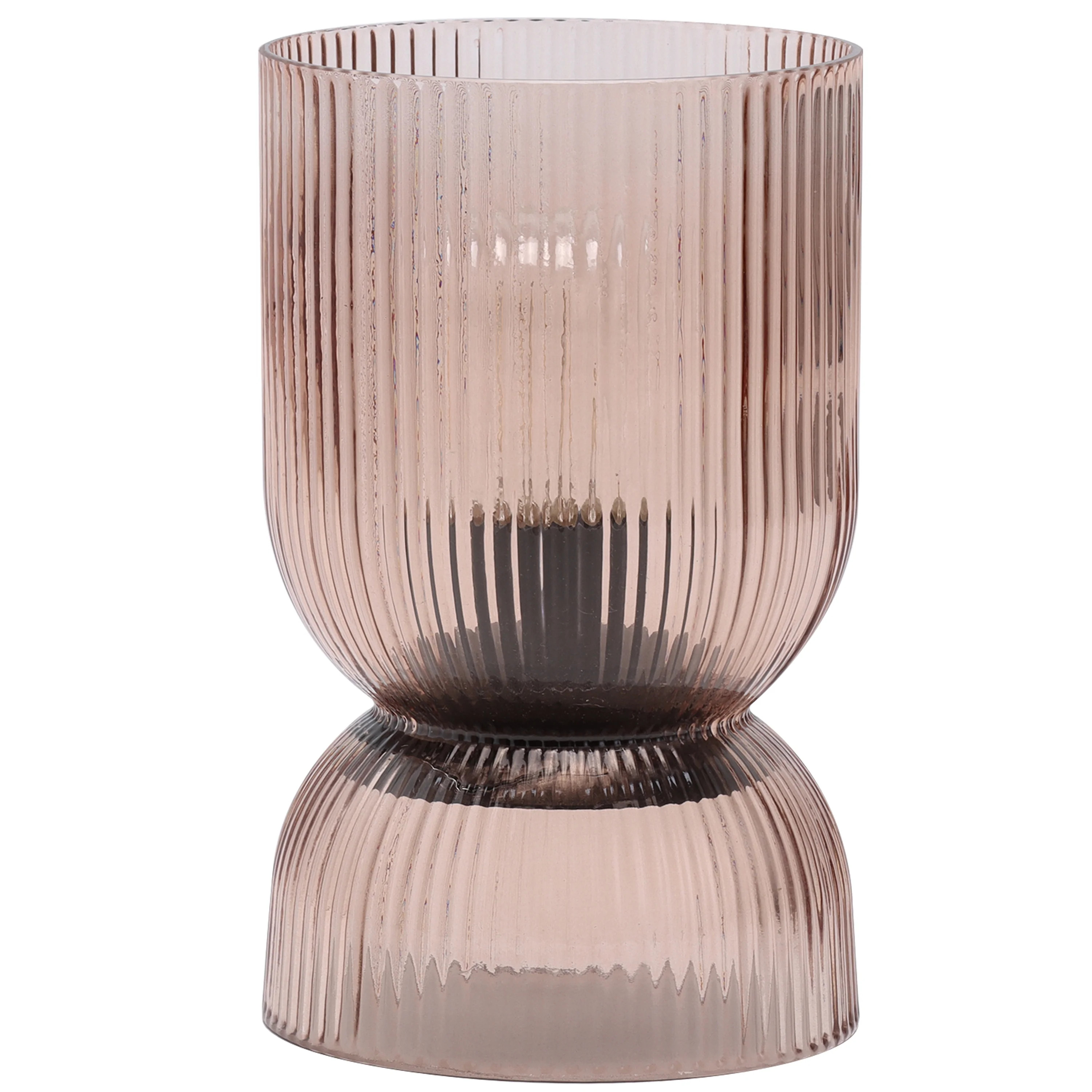 Home Décor Collection Translucent Amber Glass LED Tabletop Accent Light with Timer | Walmart (US)