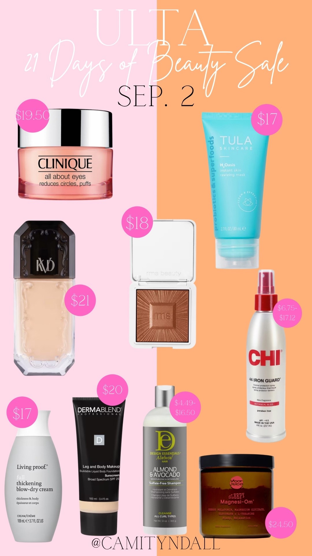 Ulta 21 Days of Beauty Sale! Today’s deals ✨ 50% off! 

#LTKFindsUnder50 #LTKSaleAlert #LTKBeauty