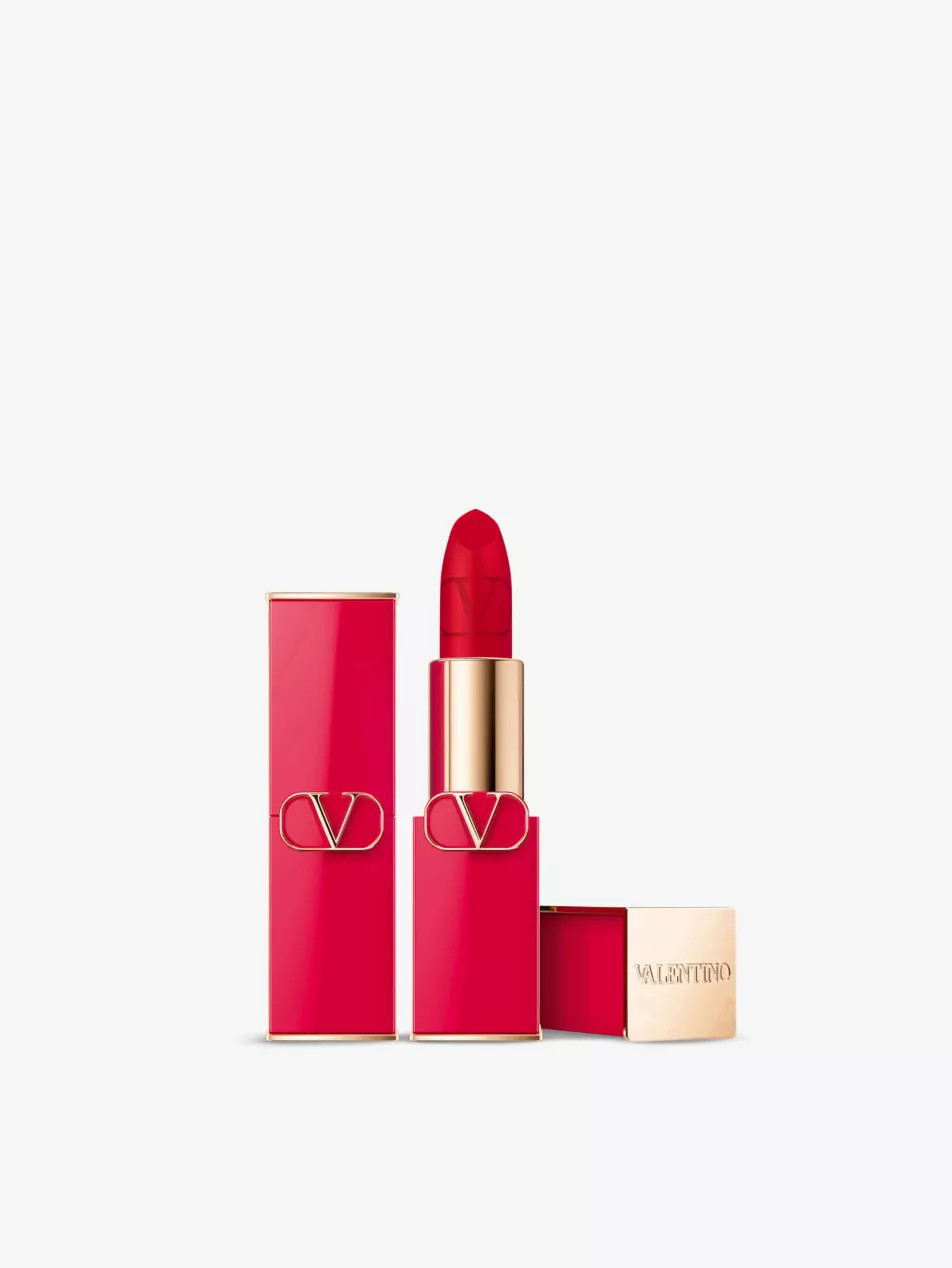 Rosso Valentino Matte refillable lipstick 3.4g | Selfridges